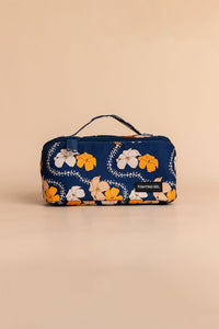 Makeup Bag - Terracotta Retro Orchid