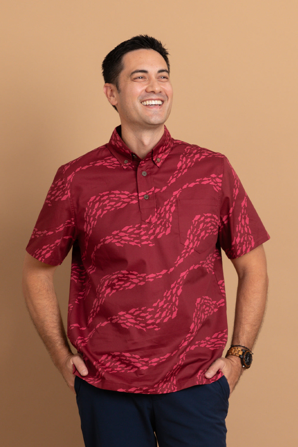 Shirt Lance - Pomegranate Fish Wave