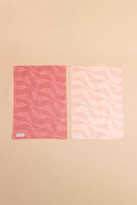 Multipurpose Towel 2 Pack - Nectar/Woodrose Fish Wave