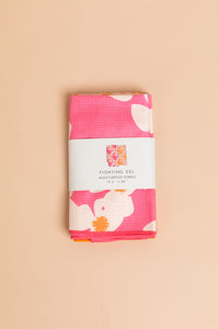 Multipurpose Towel 2 Pack - Nectar/Woodrose Fish Wave