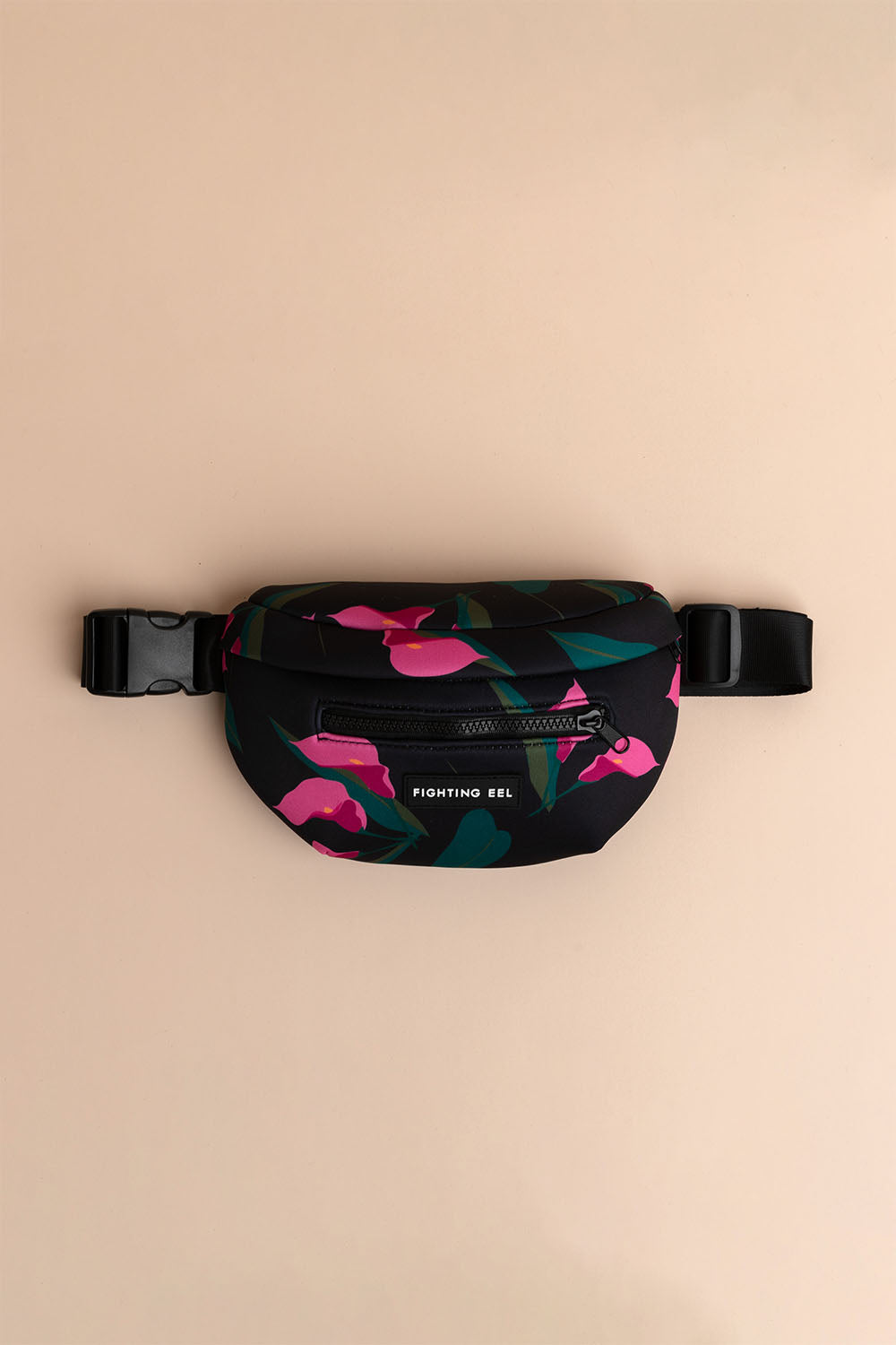 Neoprene Fanny Pack - Jasmine Calla Lily