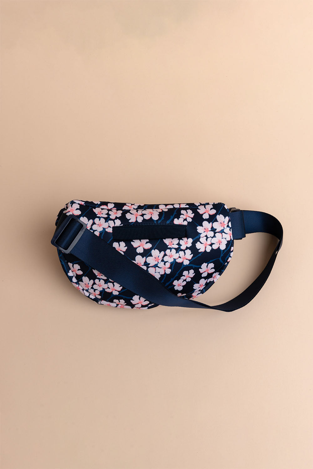 Neoprene Fanny Pack - Navy Sakura