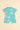 Noah Collared Onesie - Aqua Haze BOP