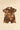 Noah Collared Onesie - Teak Ginger Bloom