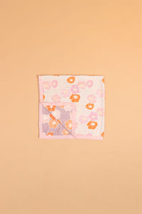 Baby Swaddle - Rouge Gardenia