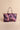 Canvas Tote Soho - Violet Flower Lei