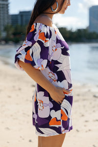Romper Lyla - Vivid Retro Orchid