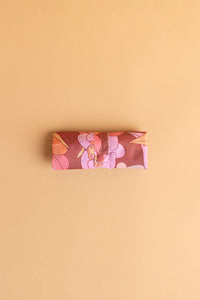 Reusable Snap Tote - Terracotta Retro Orchid