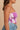 Bandeau Top - Purple Orchid Dot