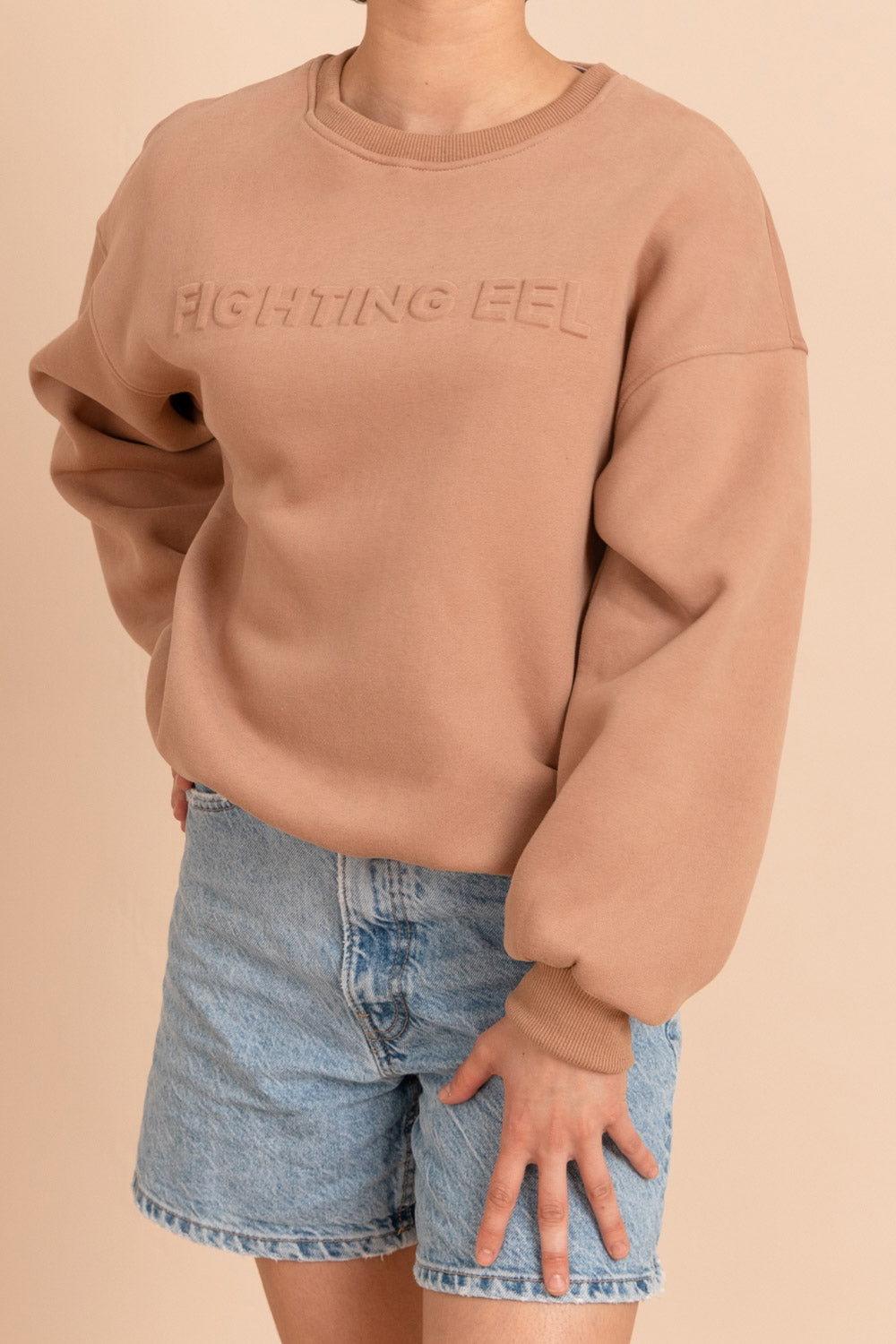 Classic Sweatshirt - Mocha Logo