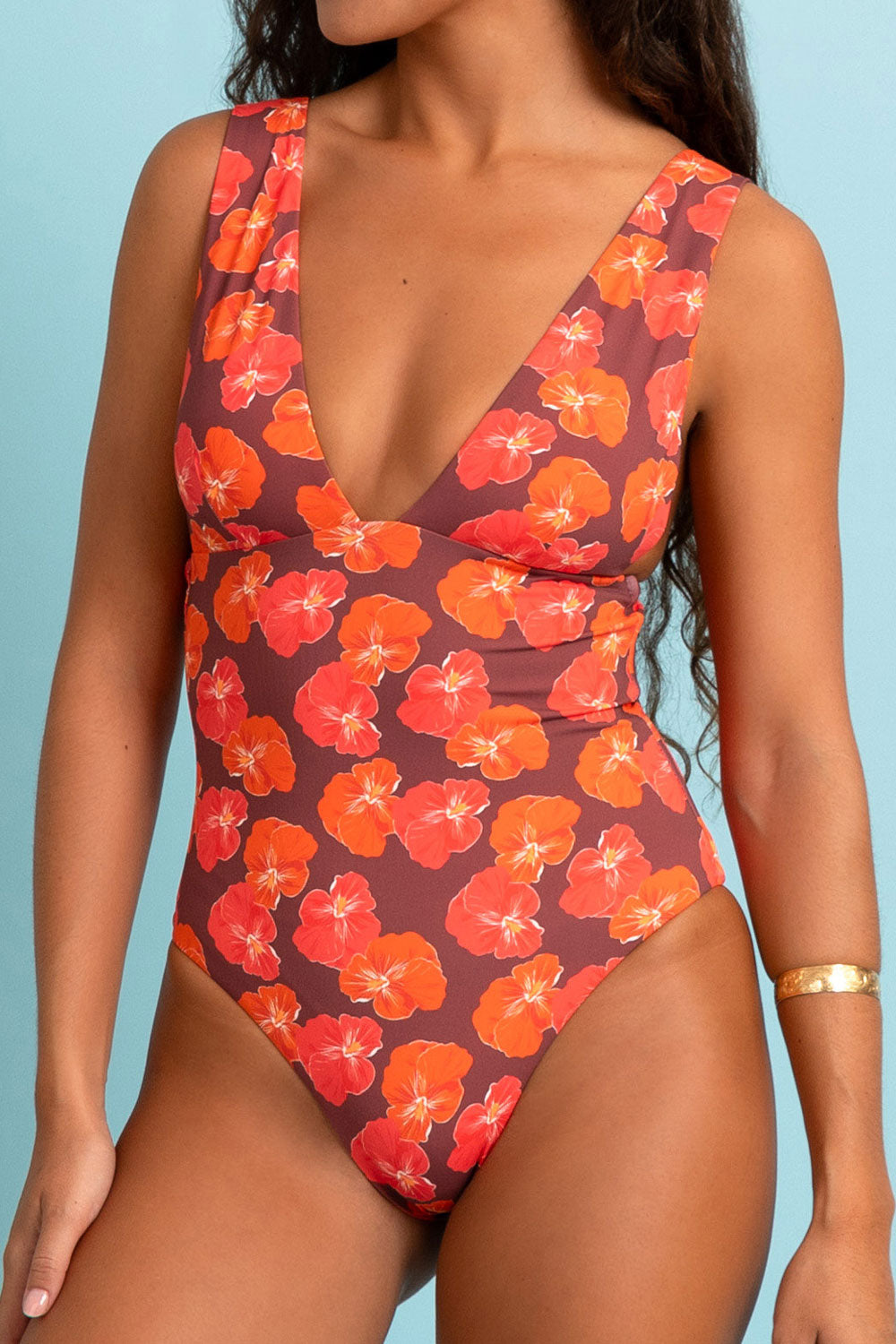 Kimi One Piece - Lava Aloha Bloom