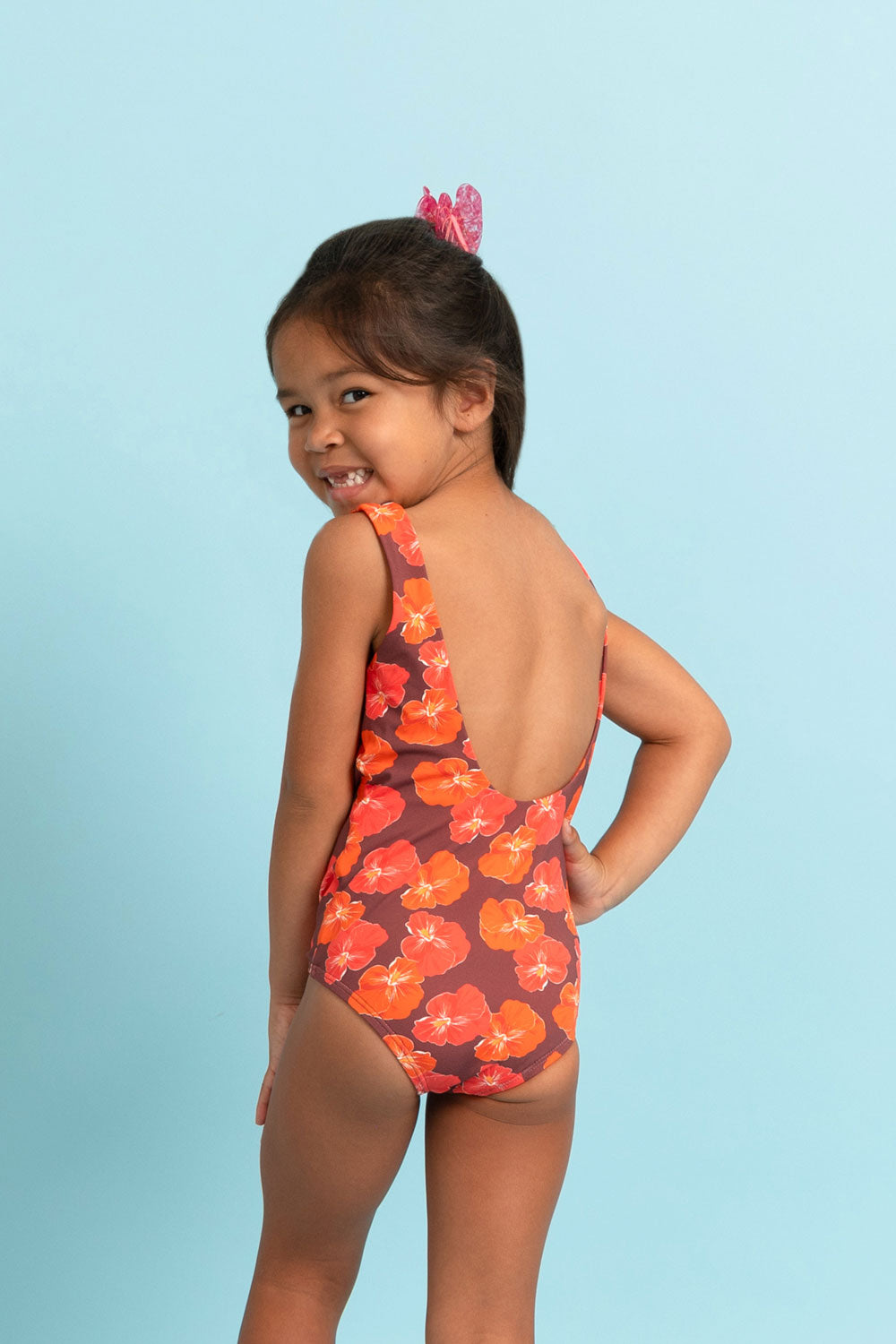 Mini Isla One Piece - Lava Aloha Bloom