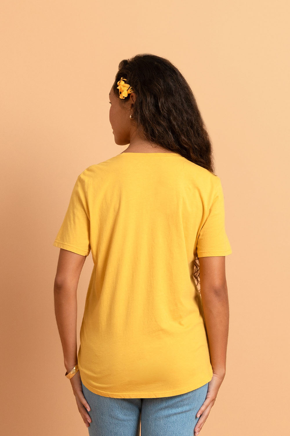 Boyfriend Tee - Citron Keep Swimming