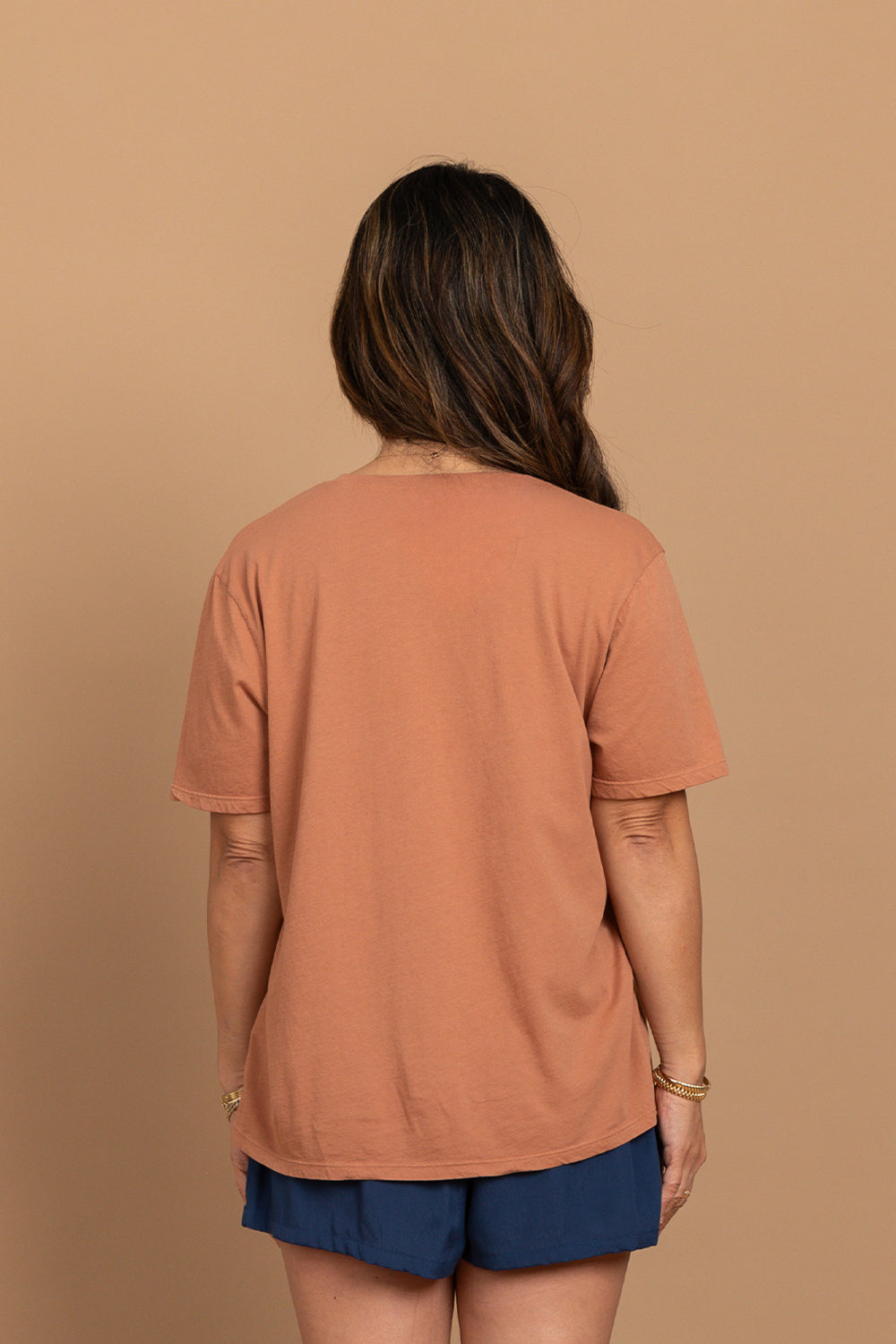 Clementine Tee - Cacao Aloha Heart