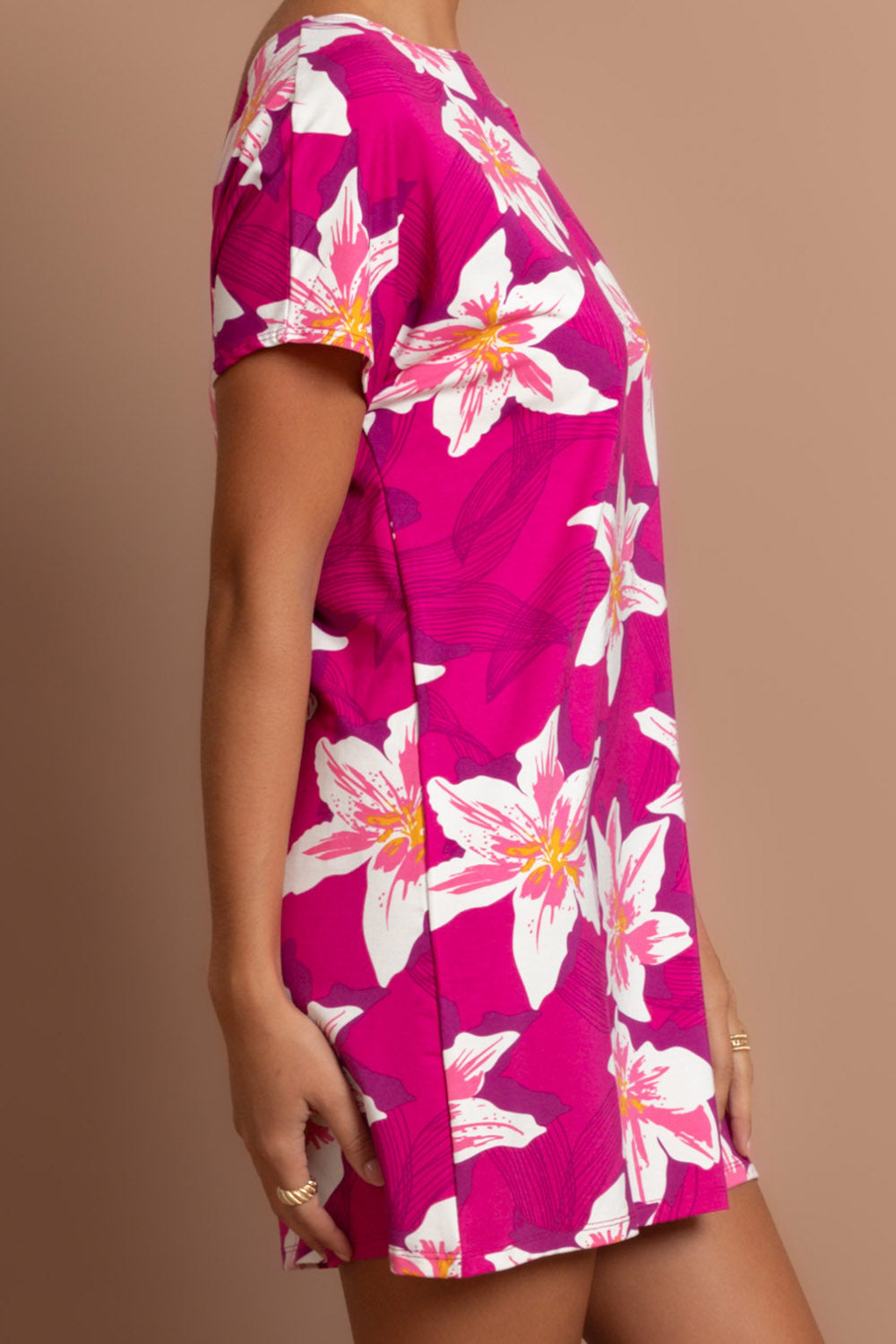 Dress Kimmie - Berry Tiger Lily