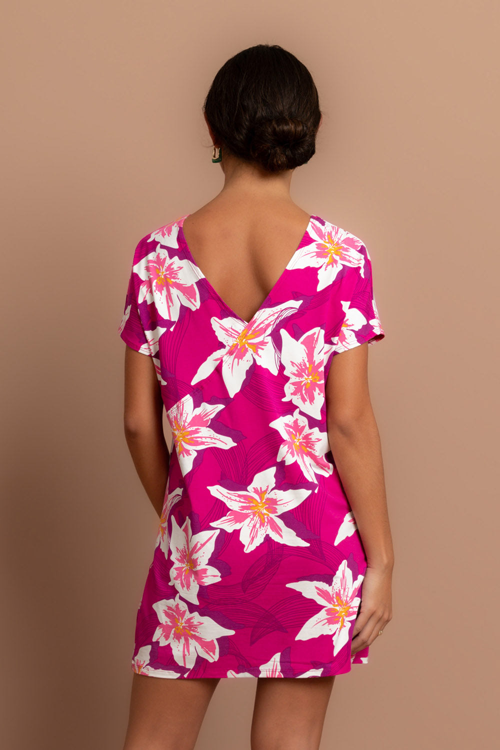 Dress Kimmie - Berry Tiger Lily