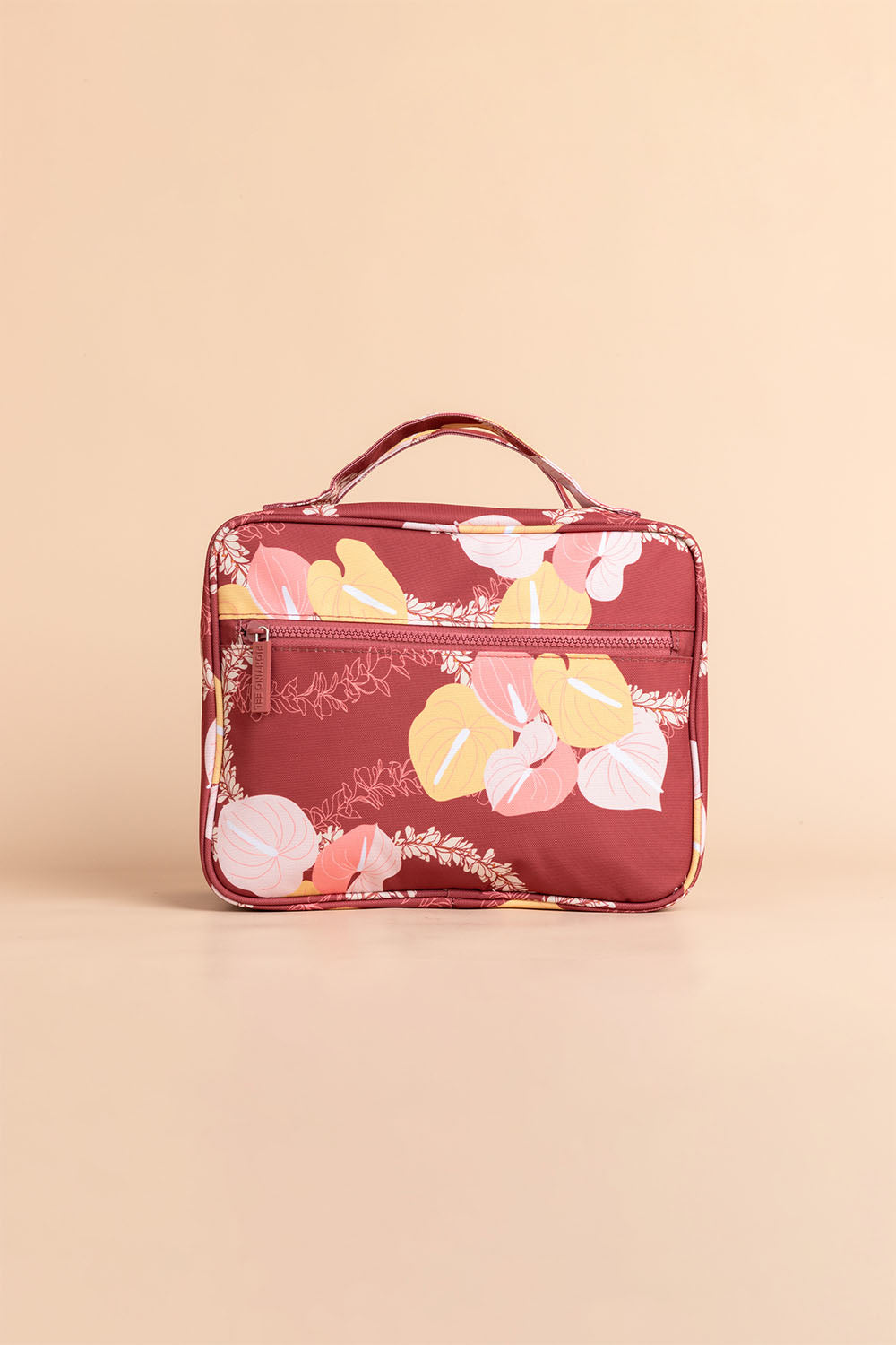 Toiletry Bag - Sangria Woven Lei