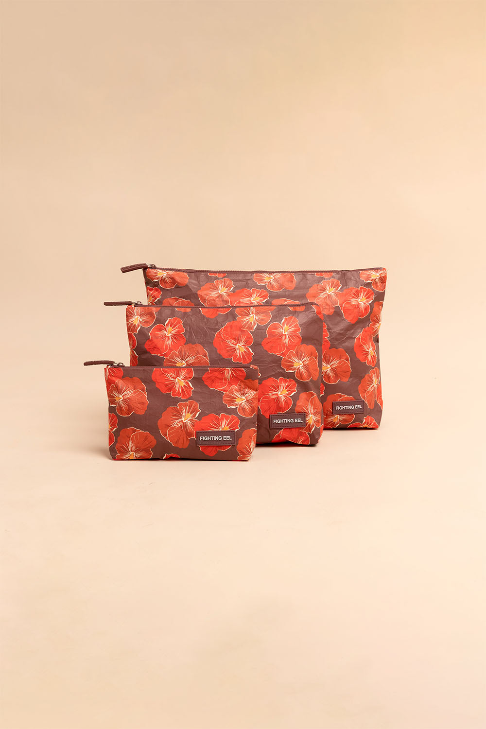 Tyvek Pouch Set - Lava Aloha Bloom