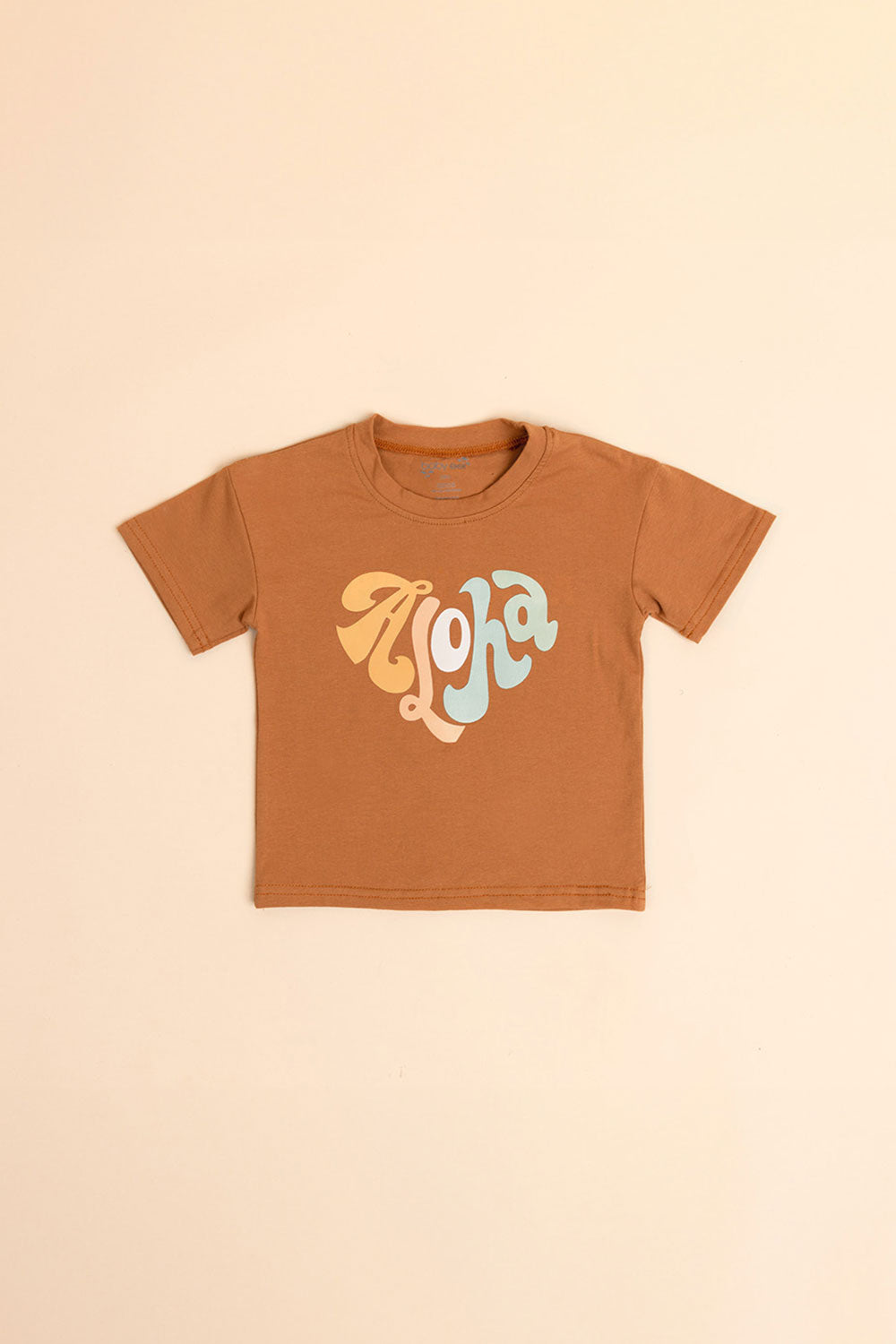 Mini Tee - Ginger Aloha Heart