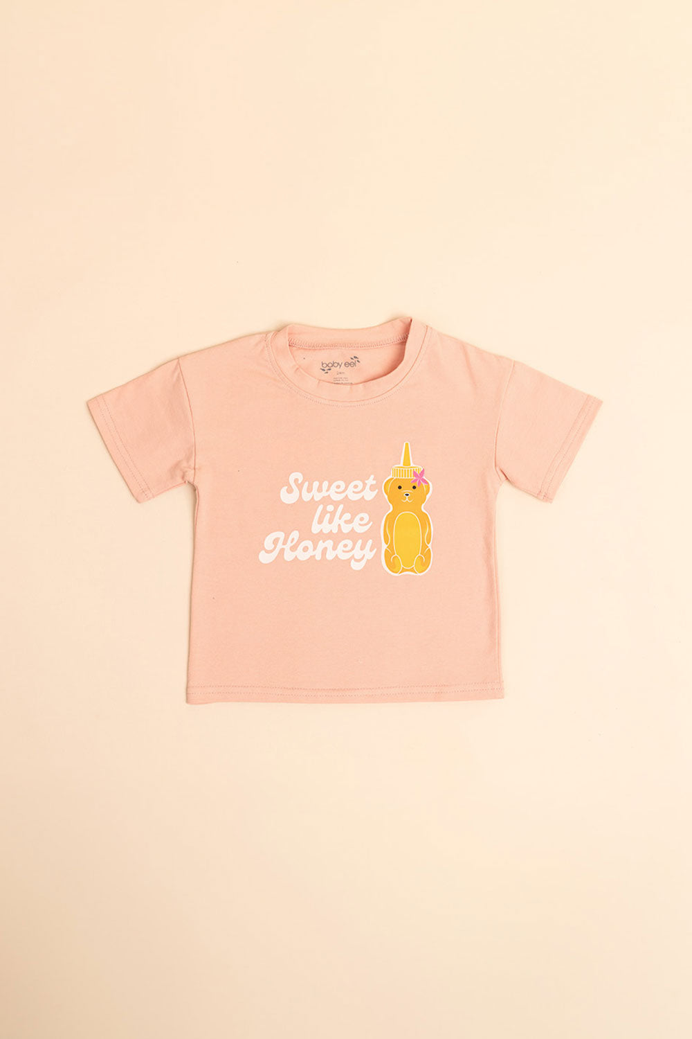 Mini Tee - Soft Pink Sweet Like Honey