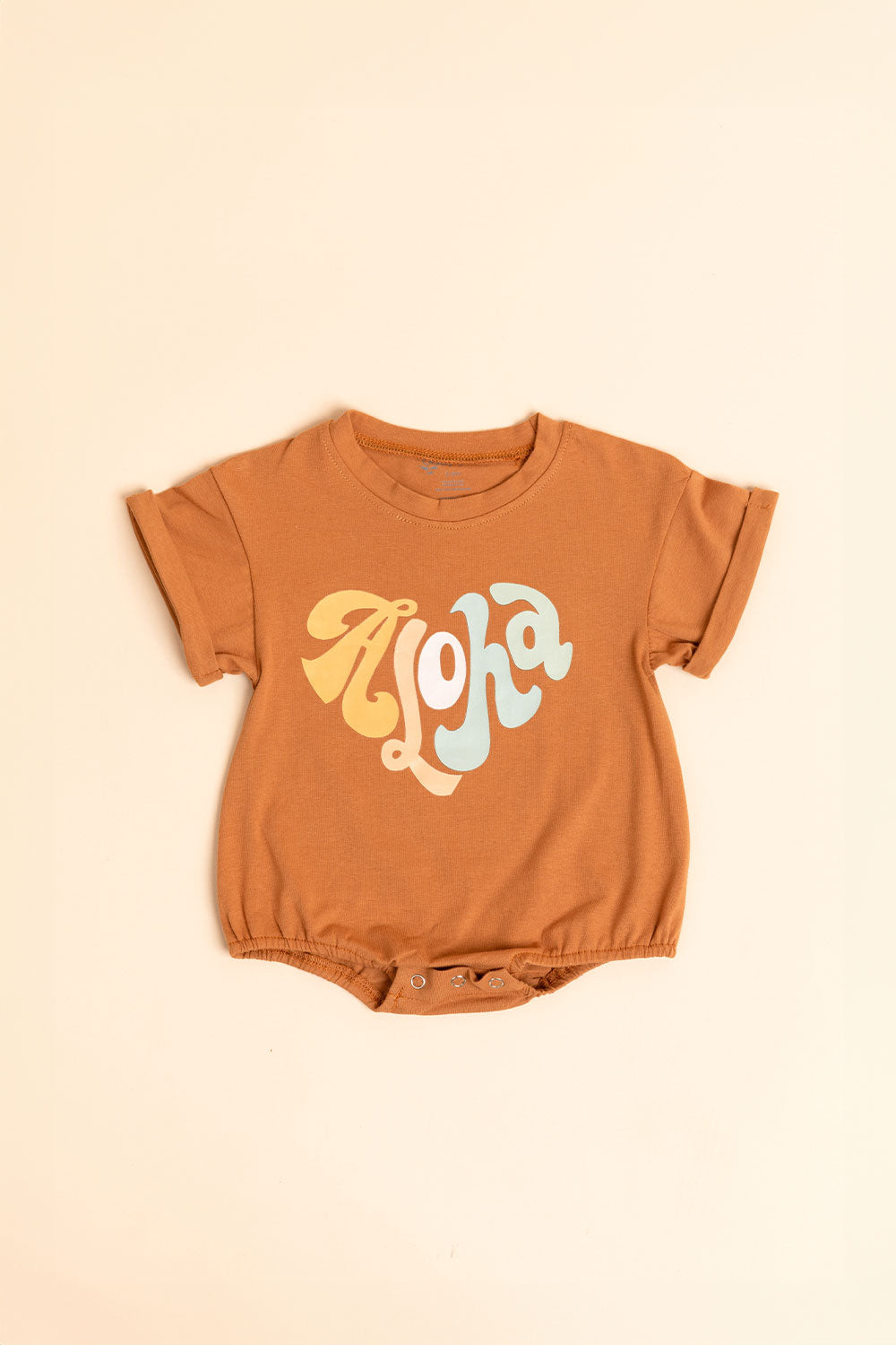 Onesie Tee - Ginger Aloha Heart