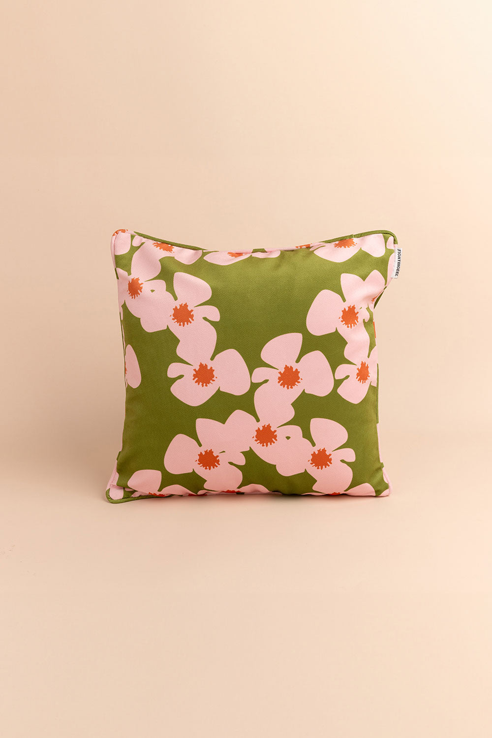 Single Pillowcase - Kiwi Zinnia