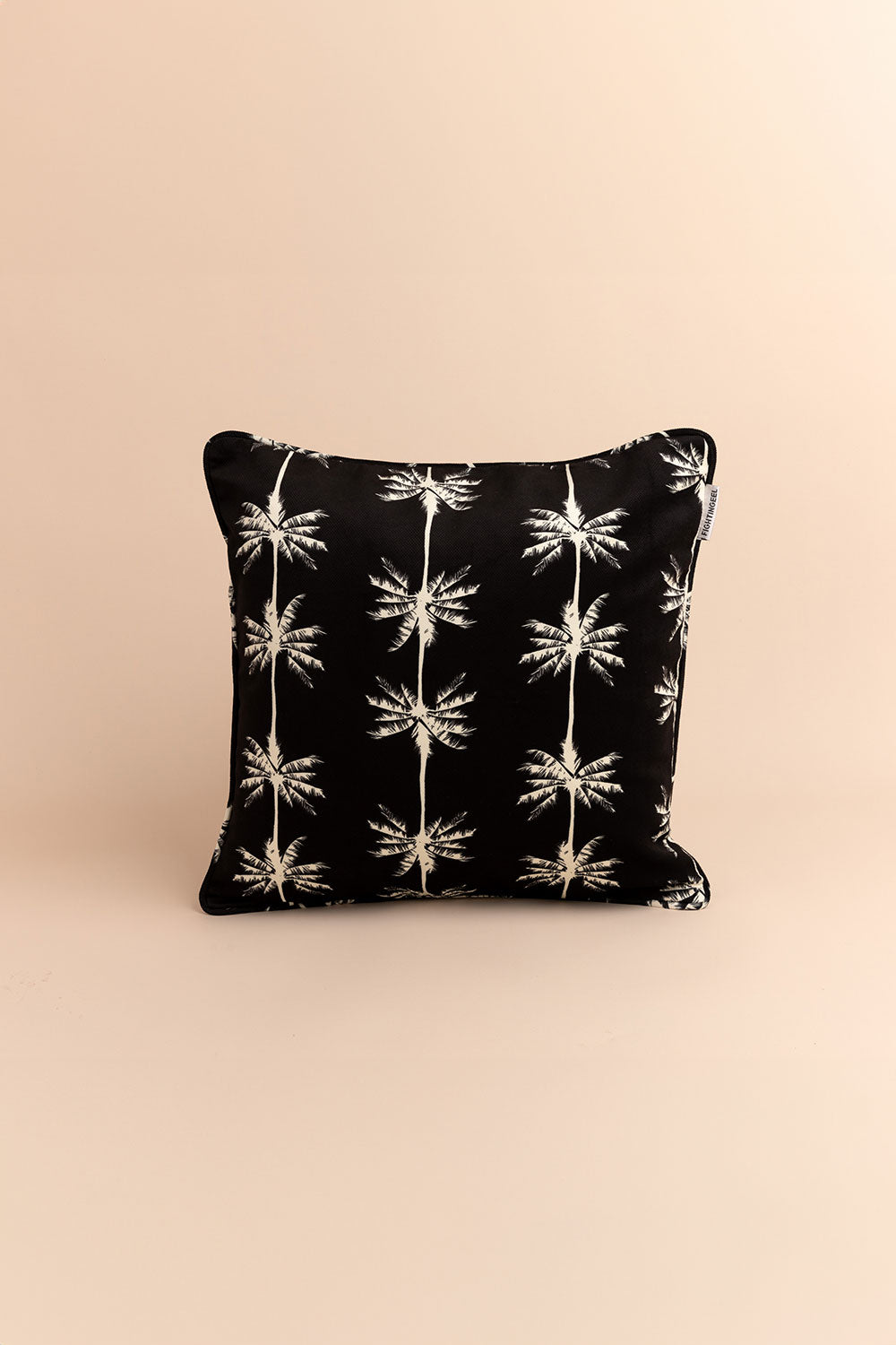 Single Pillowcase - Noir La Palme