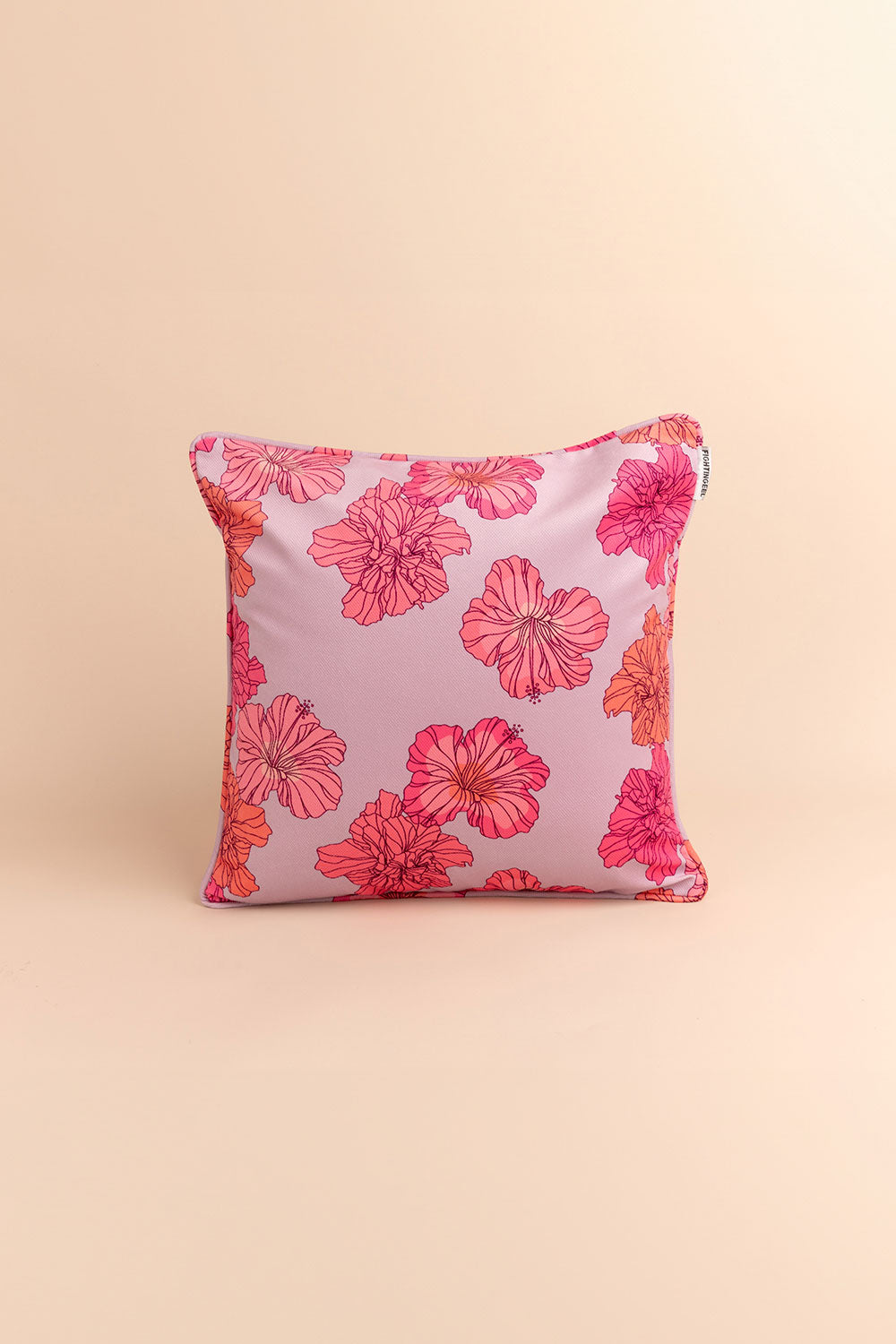 Single Pillowcase - Iris Summer Hibiscus