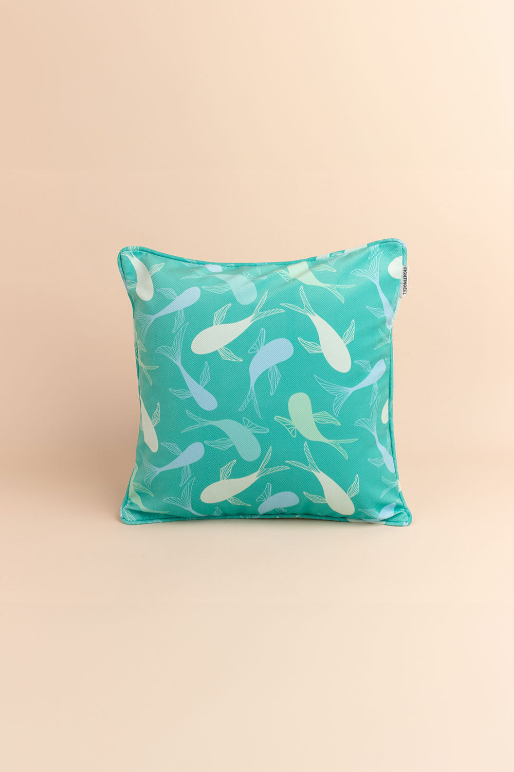 Single Pillowcase - Sea Glass Koi