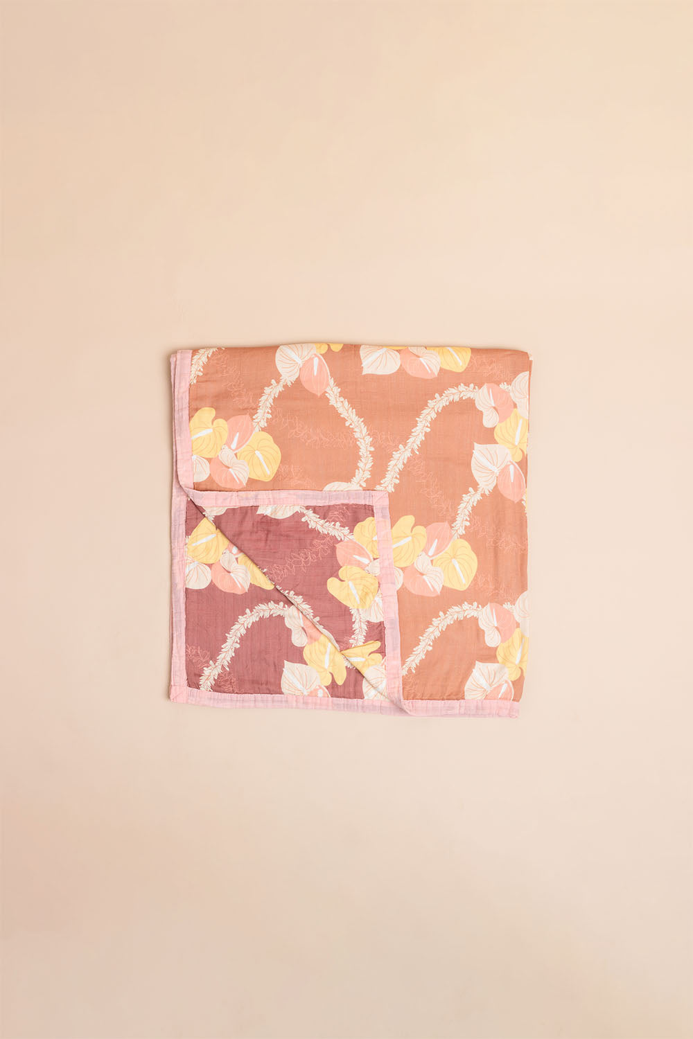 Oversized Blanket - Sangria/Ember Woven Lei